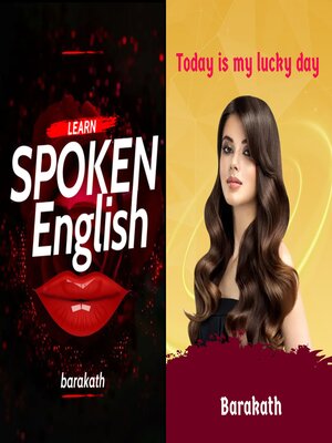 cover image of Learn spoken English  Today is my lucky day